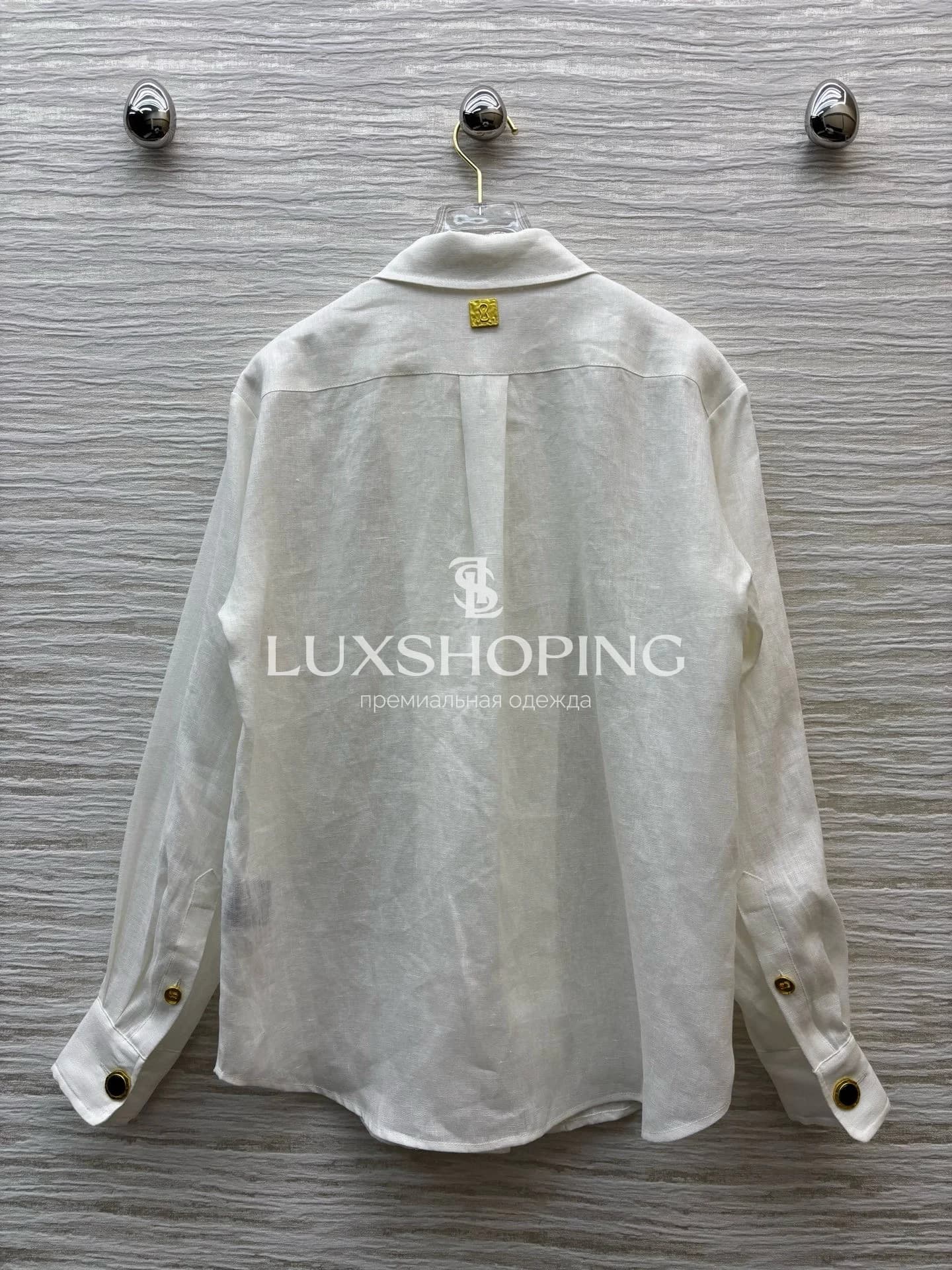 Maison Schiaparelli льняной Костюм двойка - фото 8