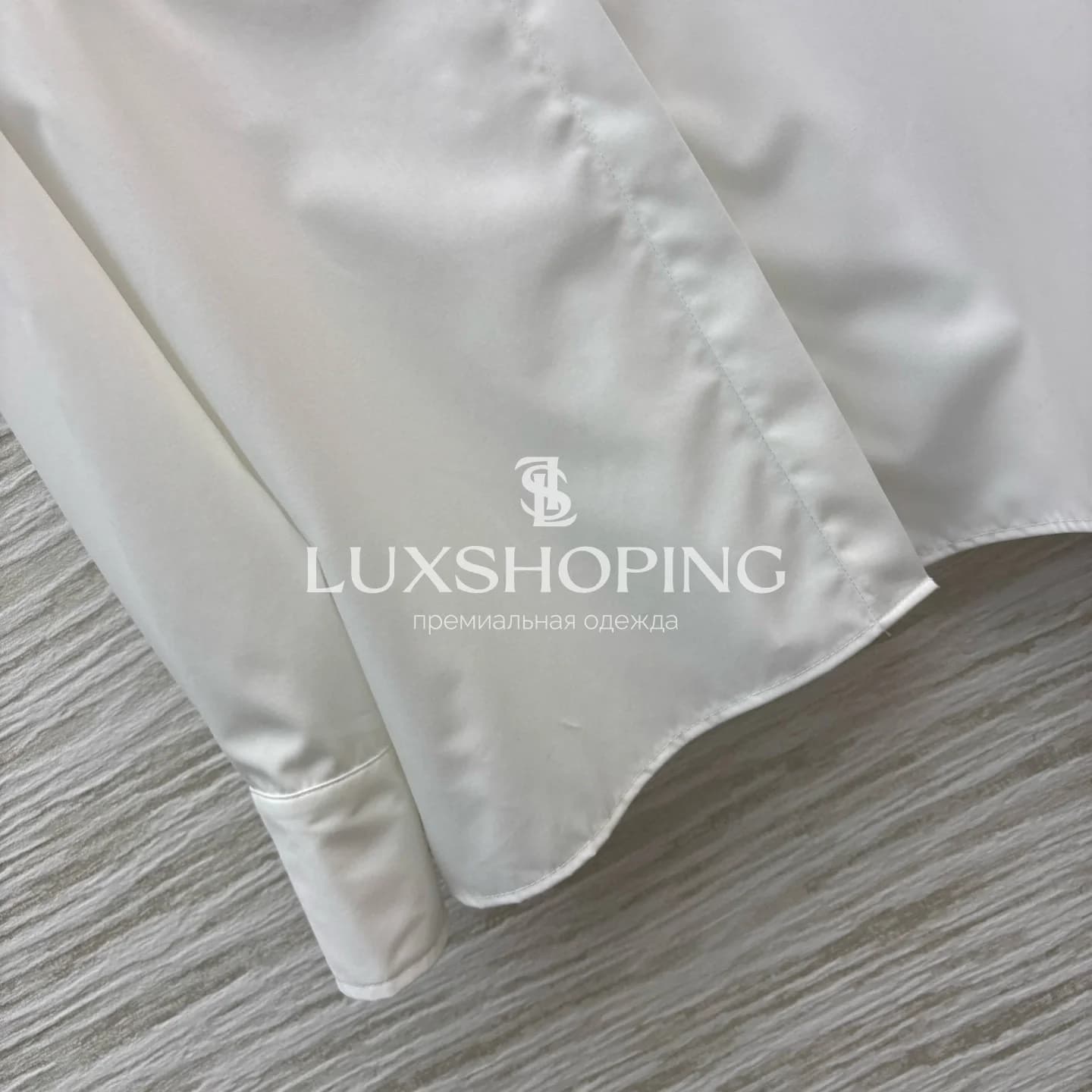 Рубашка Maison Schiaparelli с кружевной отделкой и декоративными пуговицами - фото 7