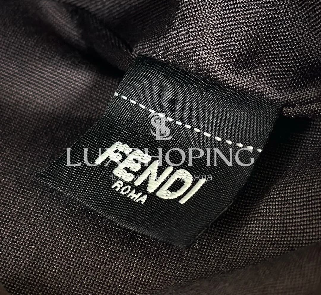 Сумка Fendi Fendigraphy синяя 20×7×13 см - фото 9