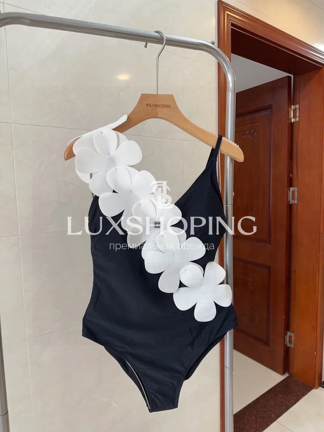 Купальник Chanel цветочный k11 - фото 2