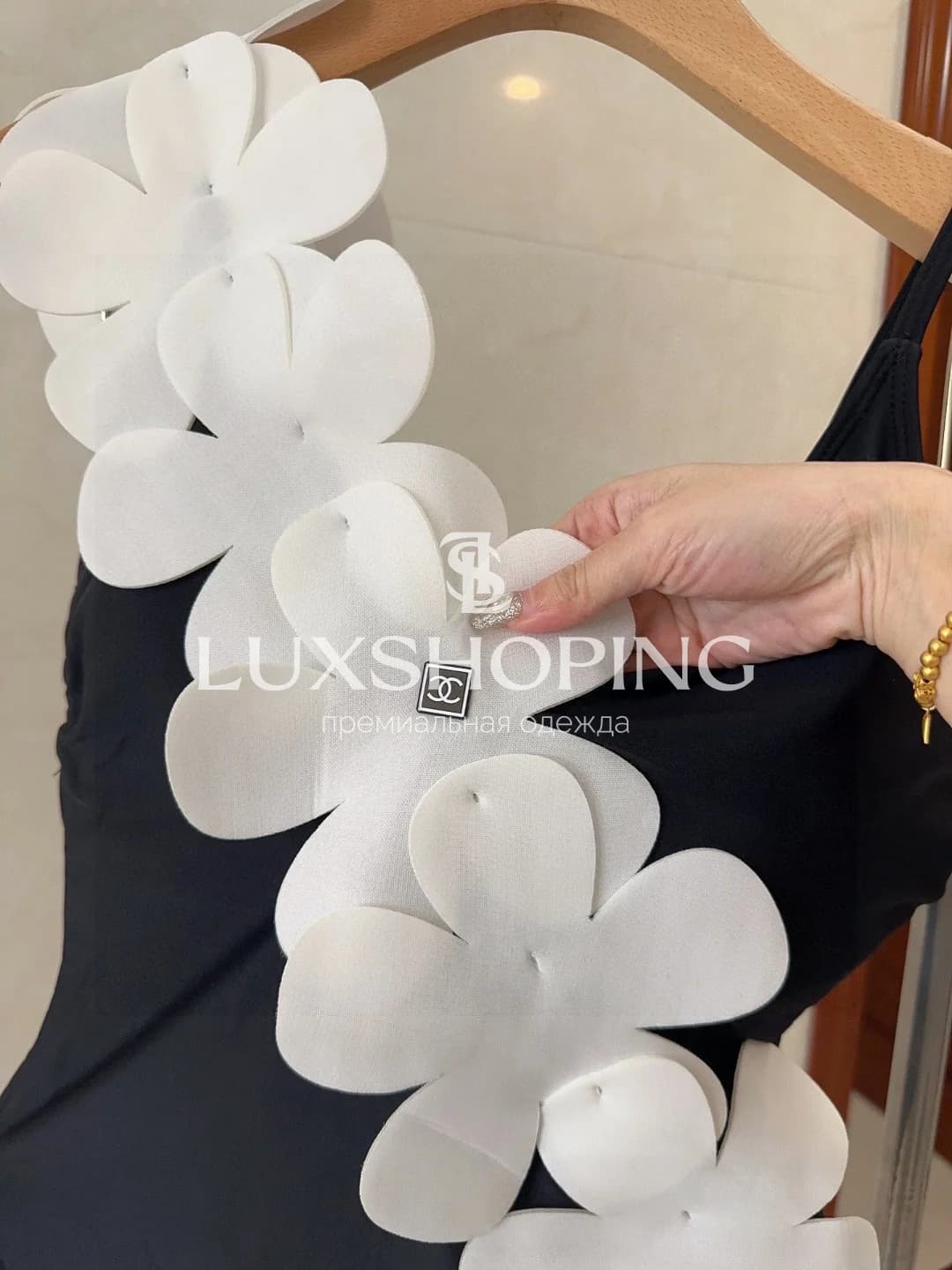 Купальник Chanel цветочный k11 - фото 7