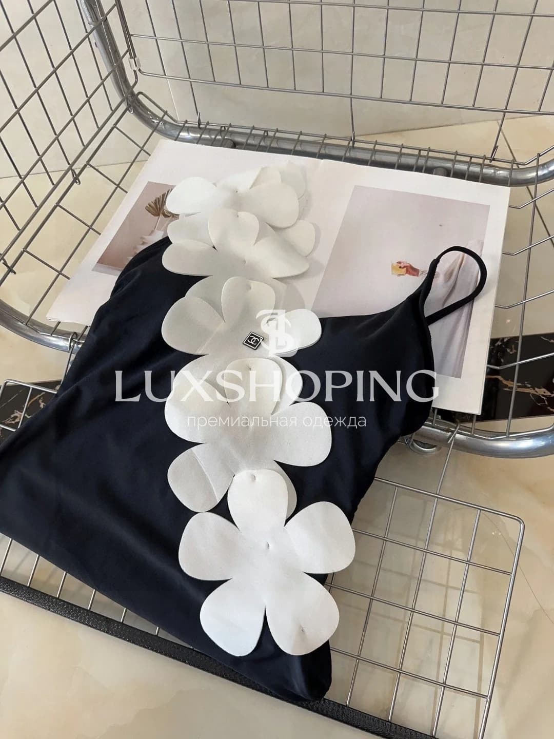 Купальник Chanel цветочный k11 - фото 10