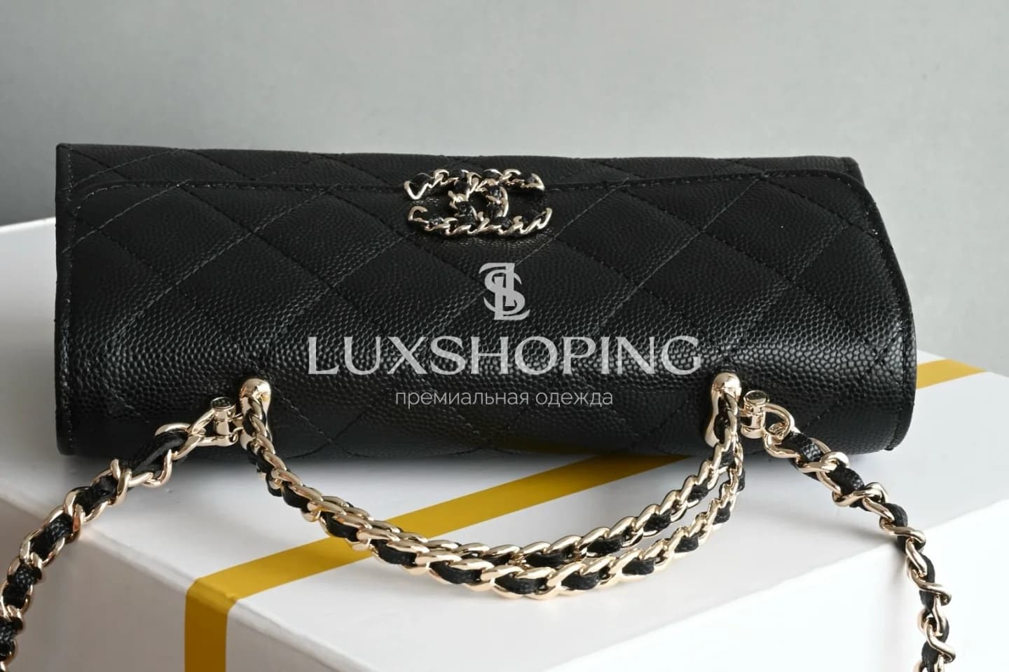 CHANEL Kelly Phone Bag Черная жемчужина сезона 10 × 18 × 4.5 см - фото 6