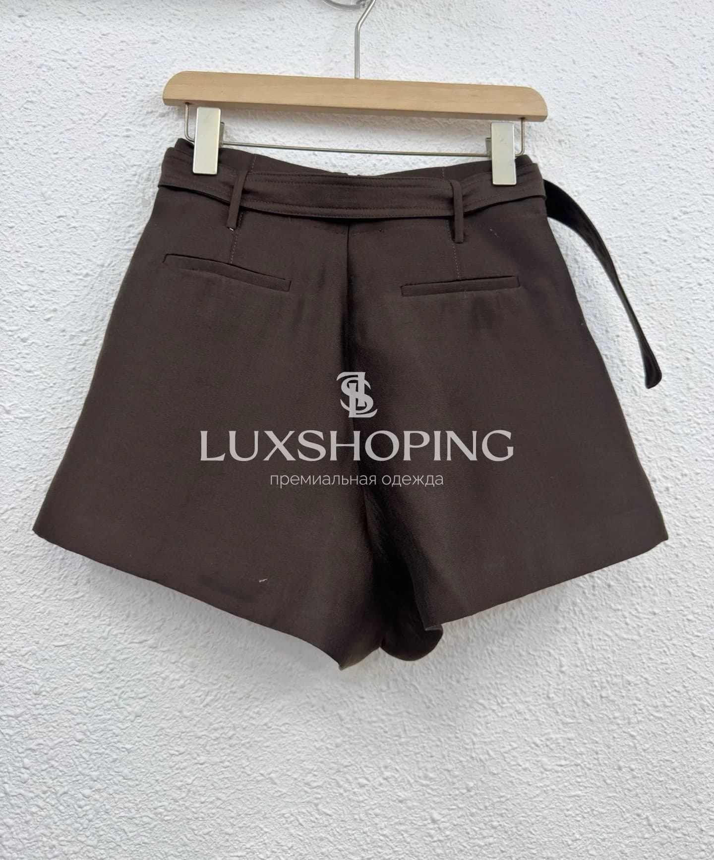 Zimmermann Комплект в шоколадном оттенке Жакет + Шорты - фото 14