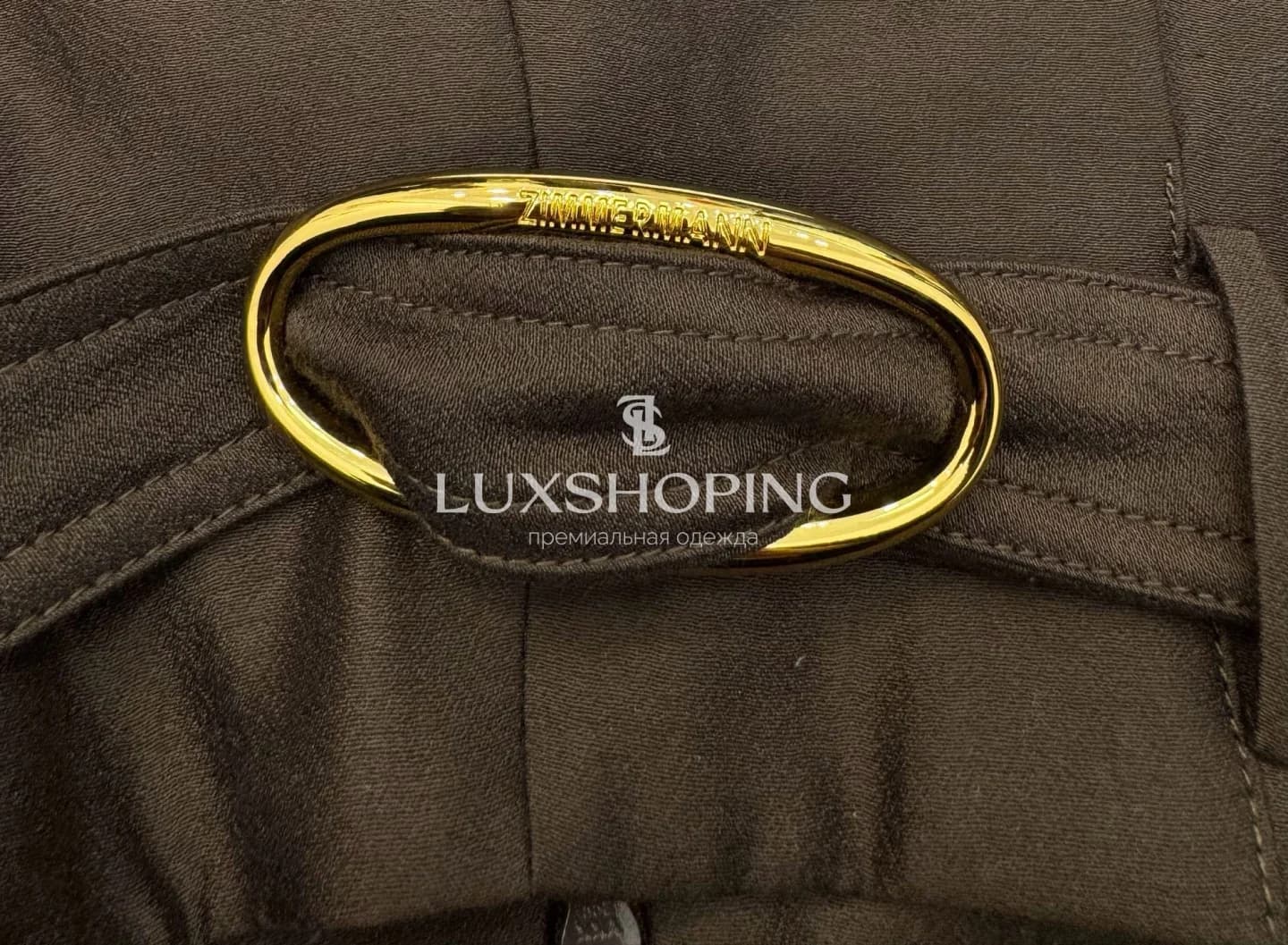 Zimmermann Комплект в шоколадном оттенке Жакет + Шорты - фото 16