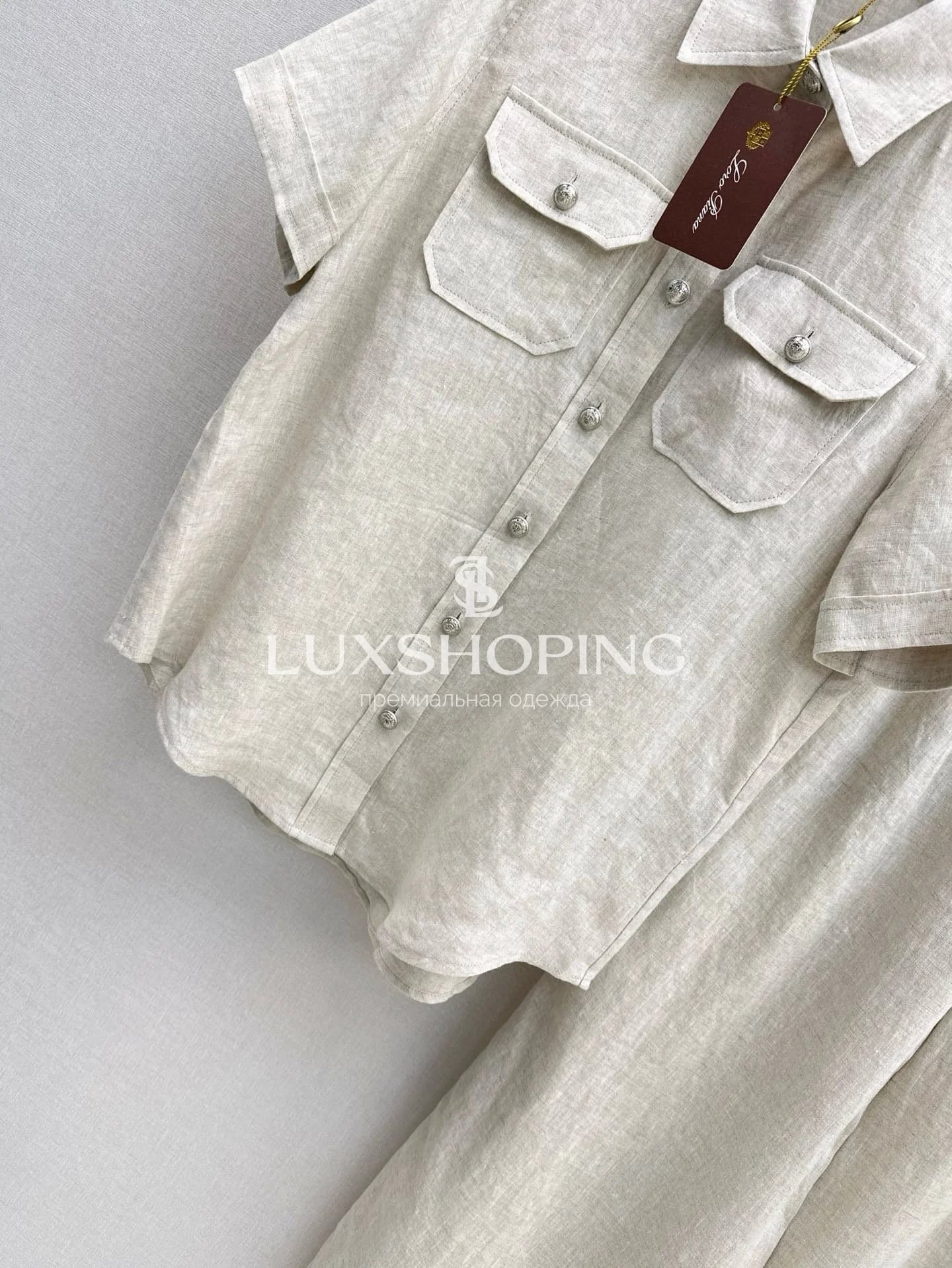 Loro Piana Костюм двойка из натурального льна - фото 6