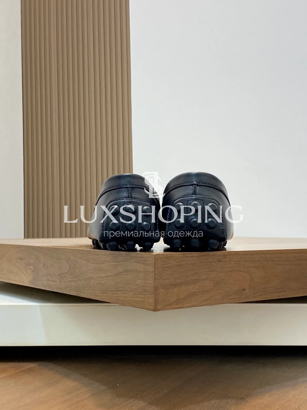 Мокасины Tods кожанные черные m10 - фото 7