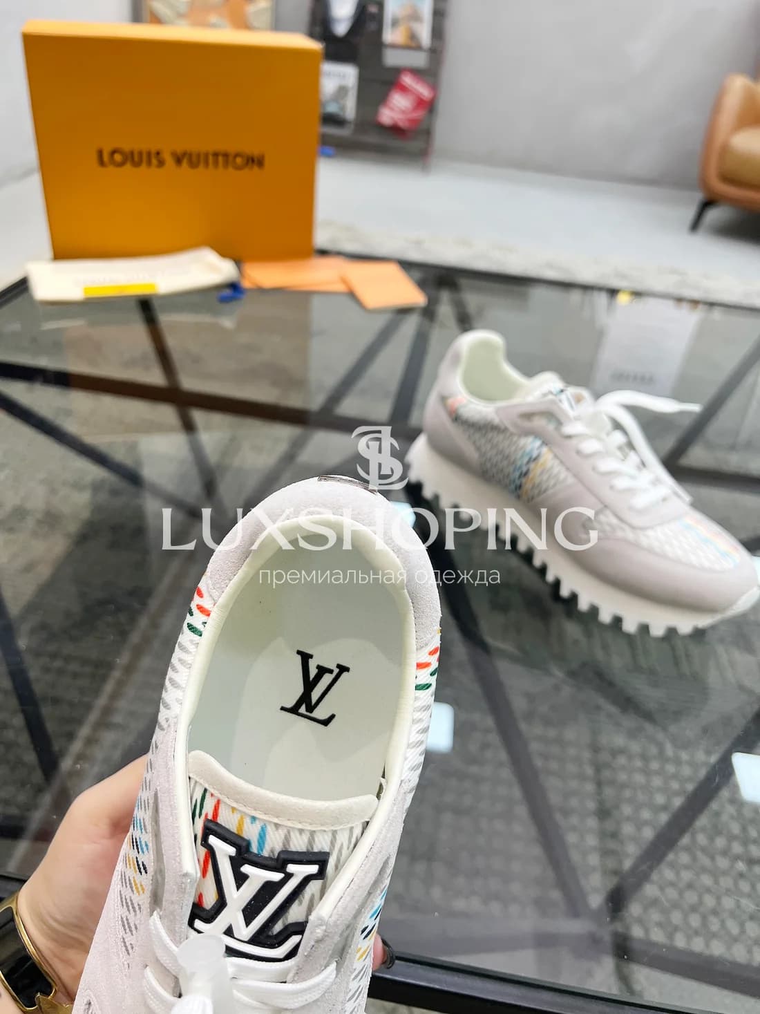 Кроссовки Louis Vuitton белые k2 - фото 5