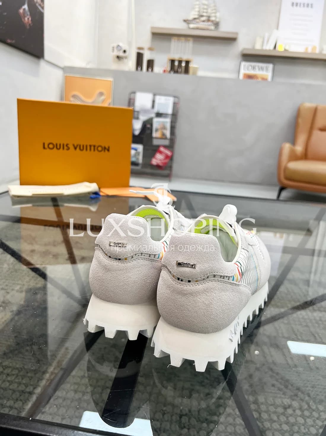 Кроссовки Louis Vuitton белые k2 - фото 6