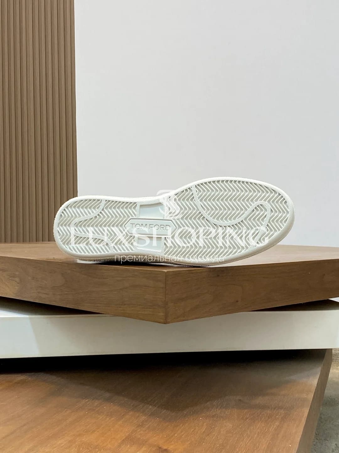 Кеды Tom Ford замшевые голубые - фото 6