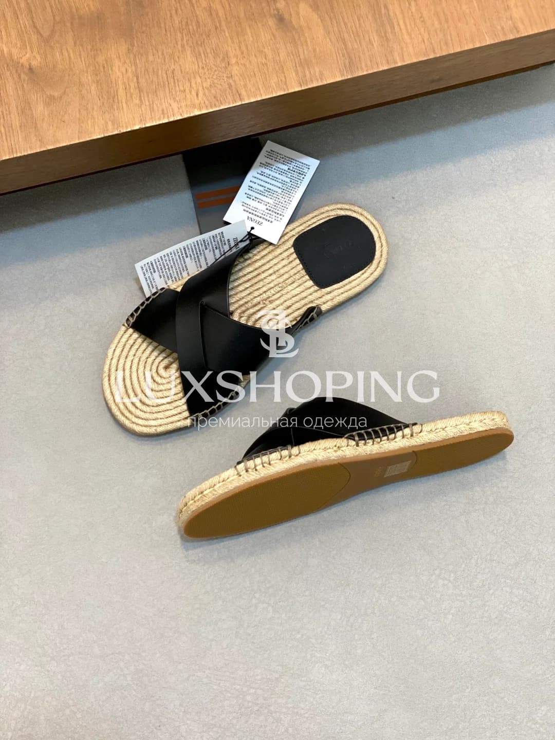 Слиппоны-сланцы Zegna черные - фото 3