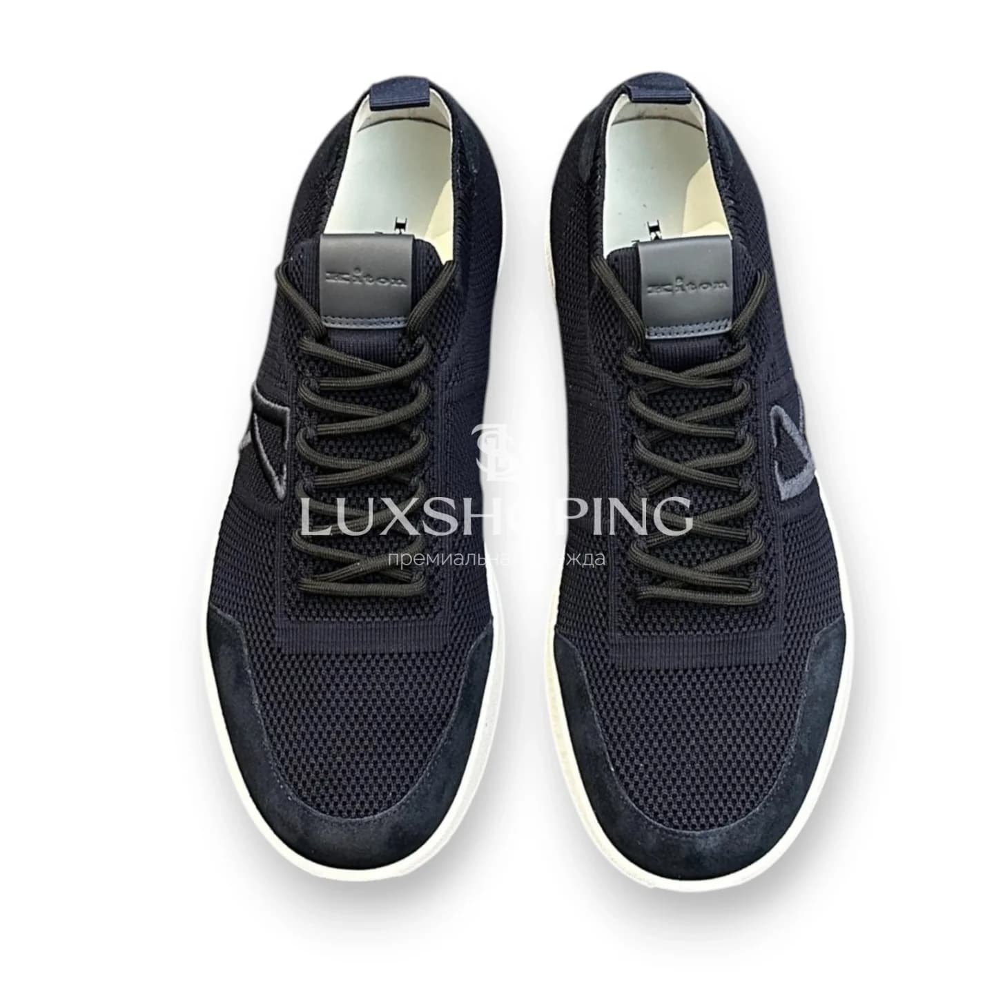 Синие кроссовки Kiton Mesh