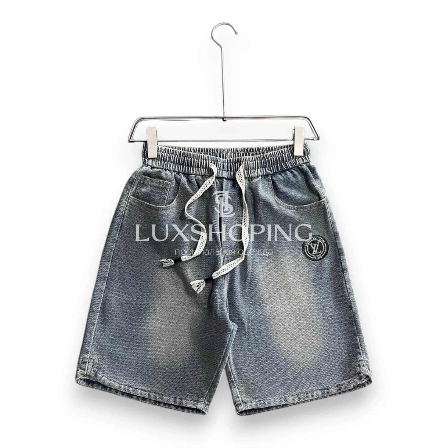 Мужские джинсовые шорты LV s2
