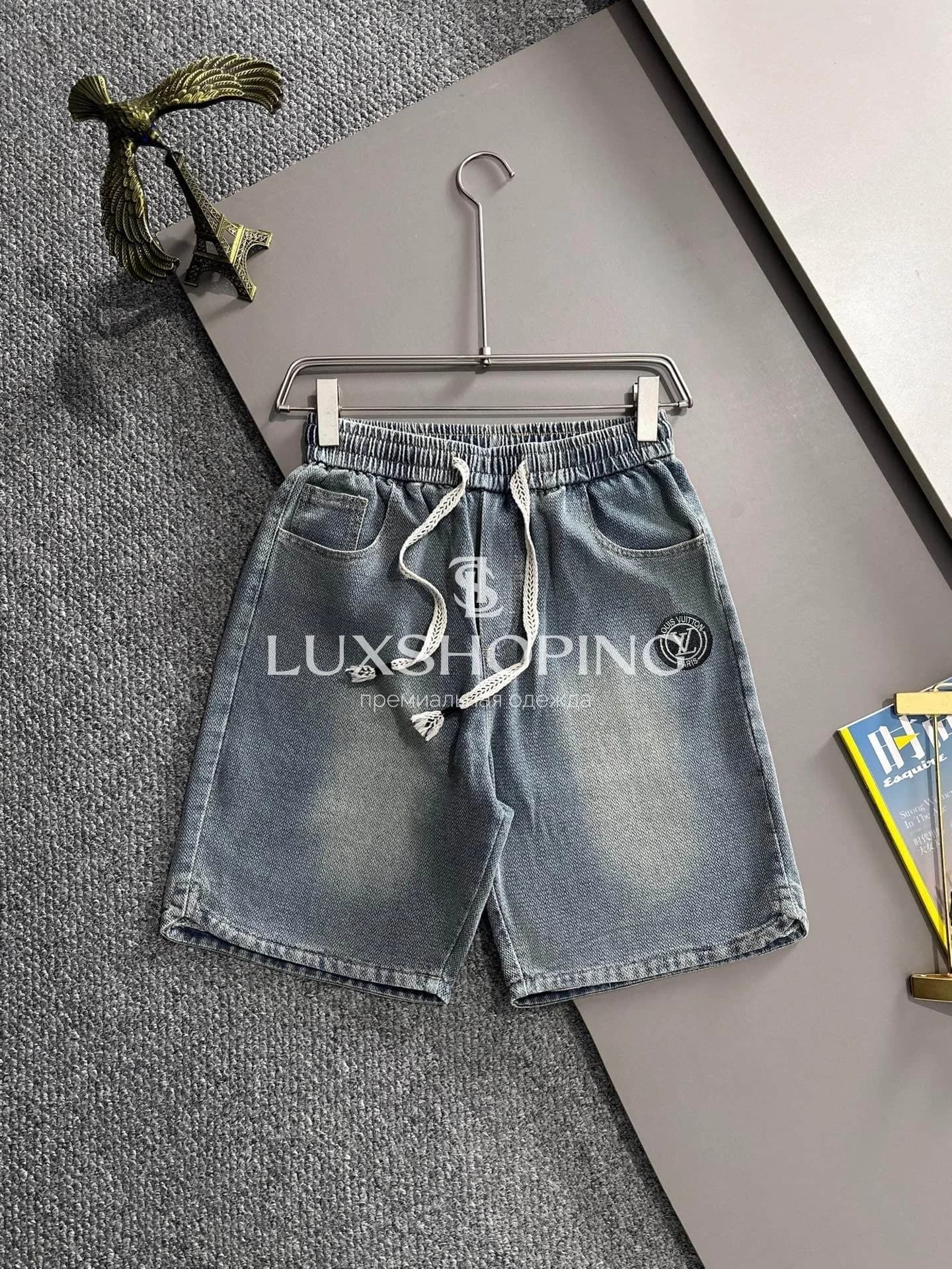 Мужские джинсовые шорты LV s2 - фото 5