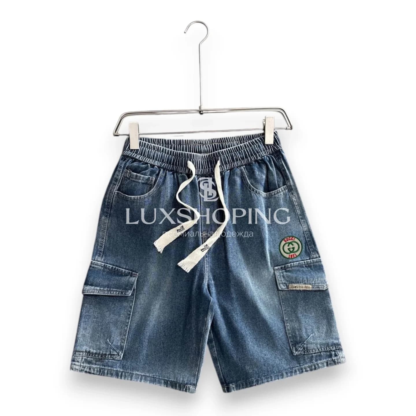 Мужские джинсовые шорты Gucci s4