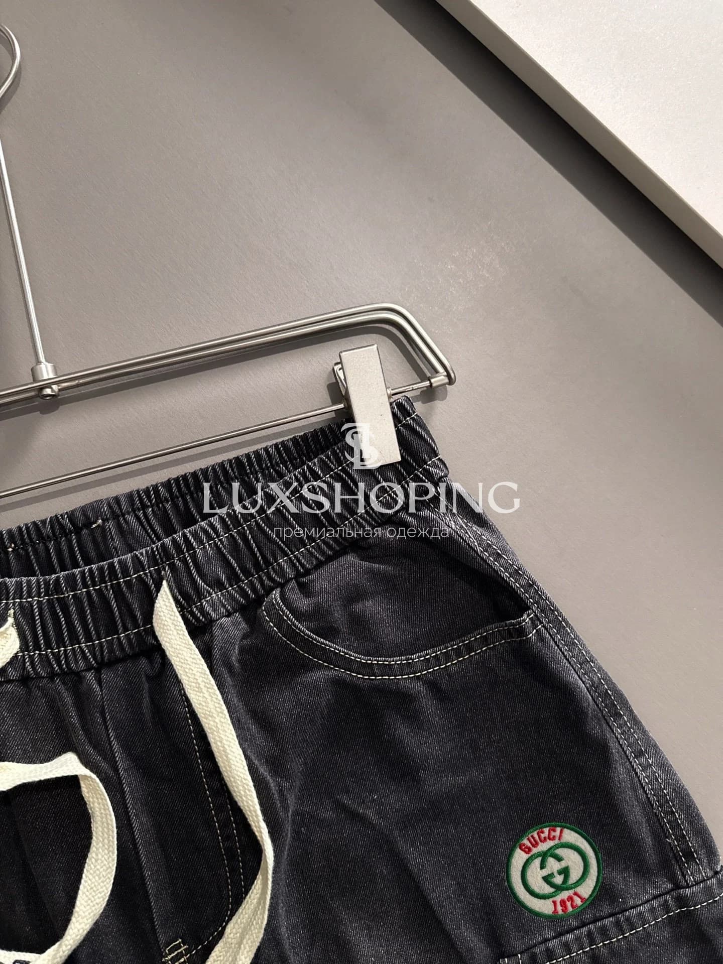 Мужские джинсовые шорты Gucci s5 - фото 4