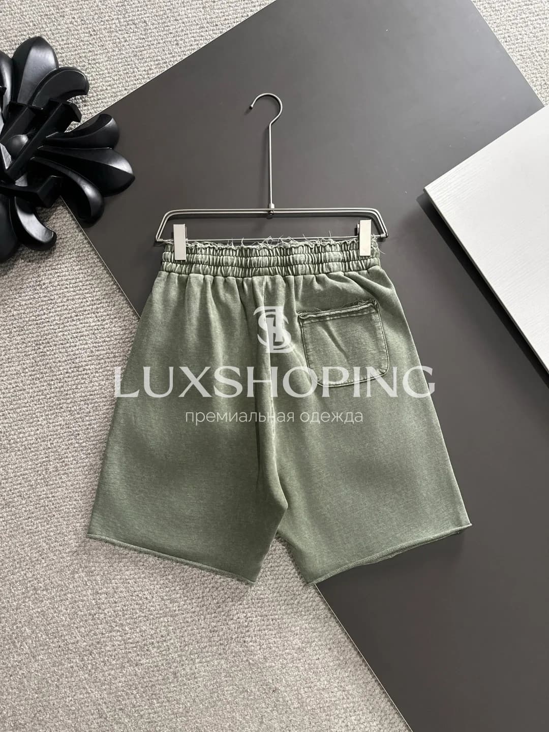 Хлопковые шорты Balenciaga s16 - фото 4