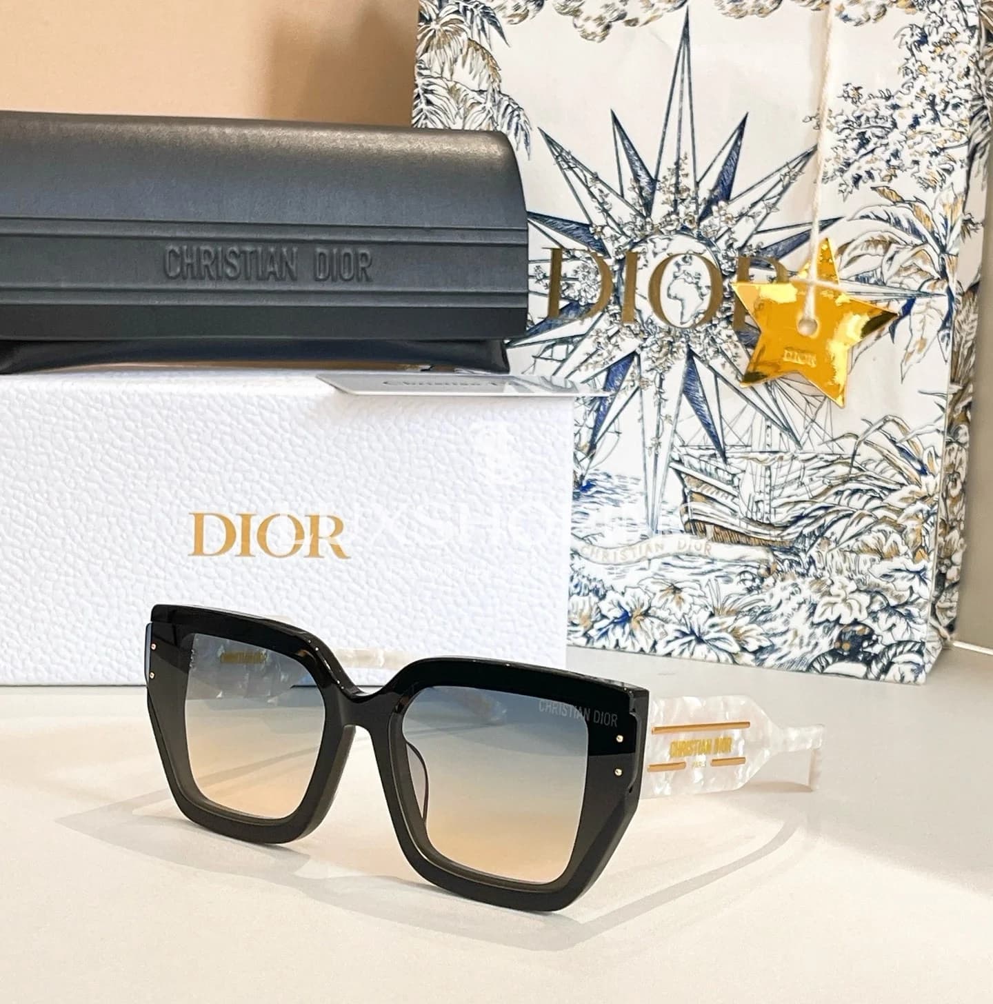 Солнцезащитные очки Dior Tribales S14I - фото 11