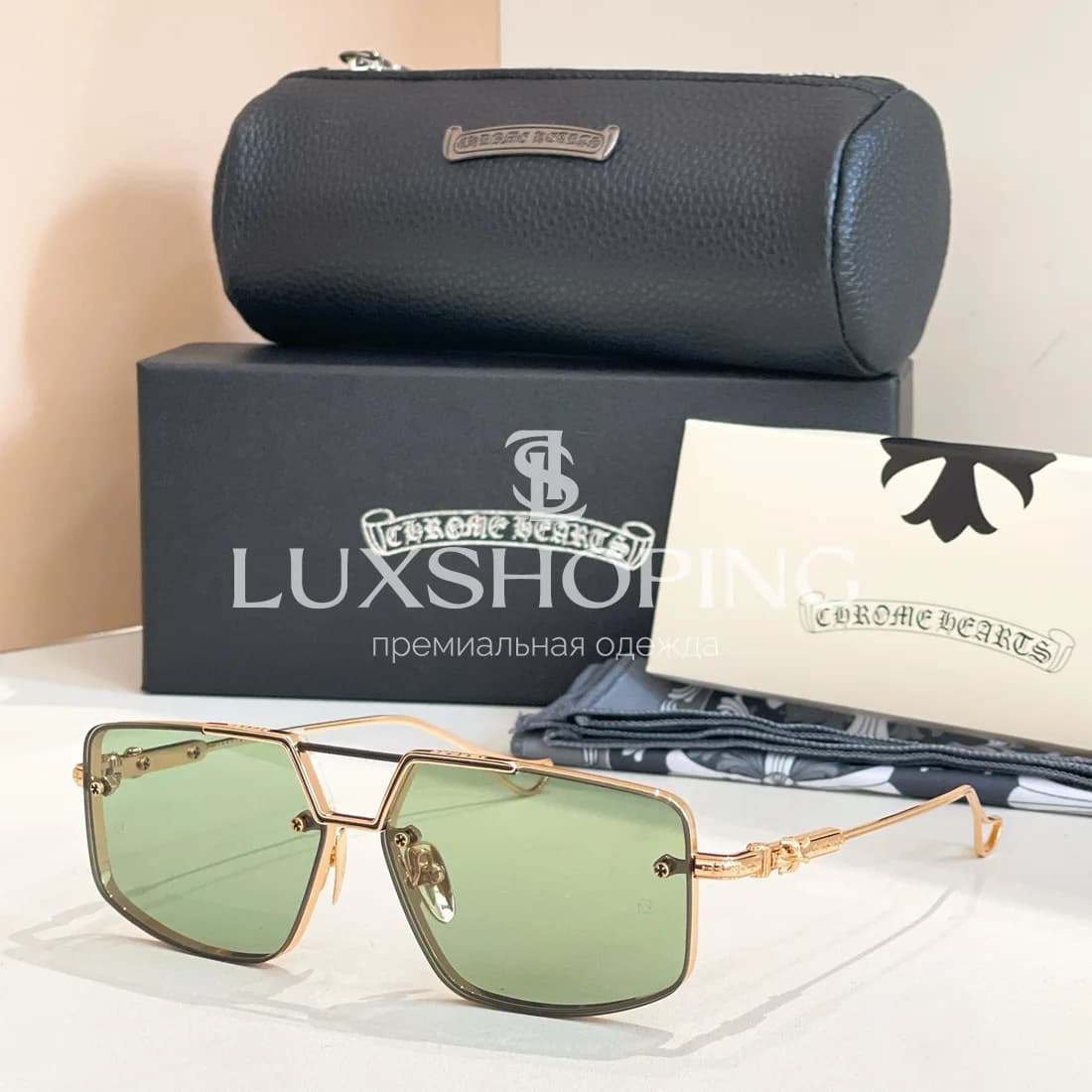 Очки Chrome Hearts o4 - фото 4