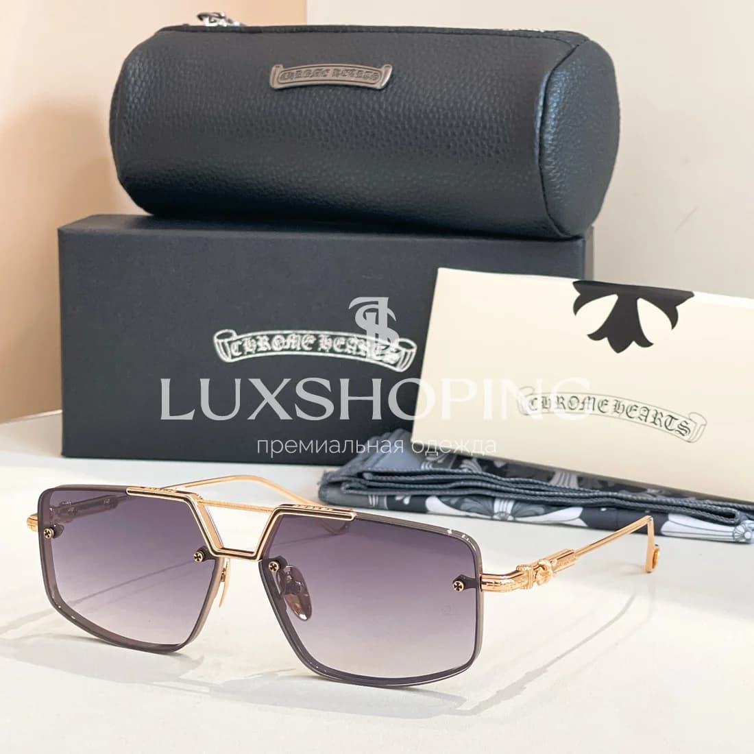 Очки Chrome Hearts o4 - фото 6