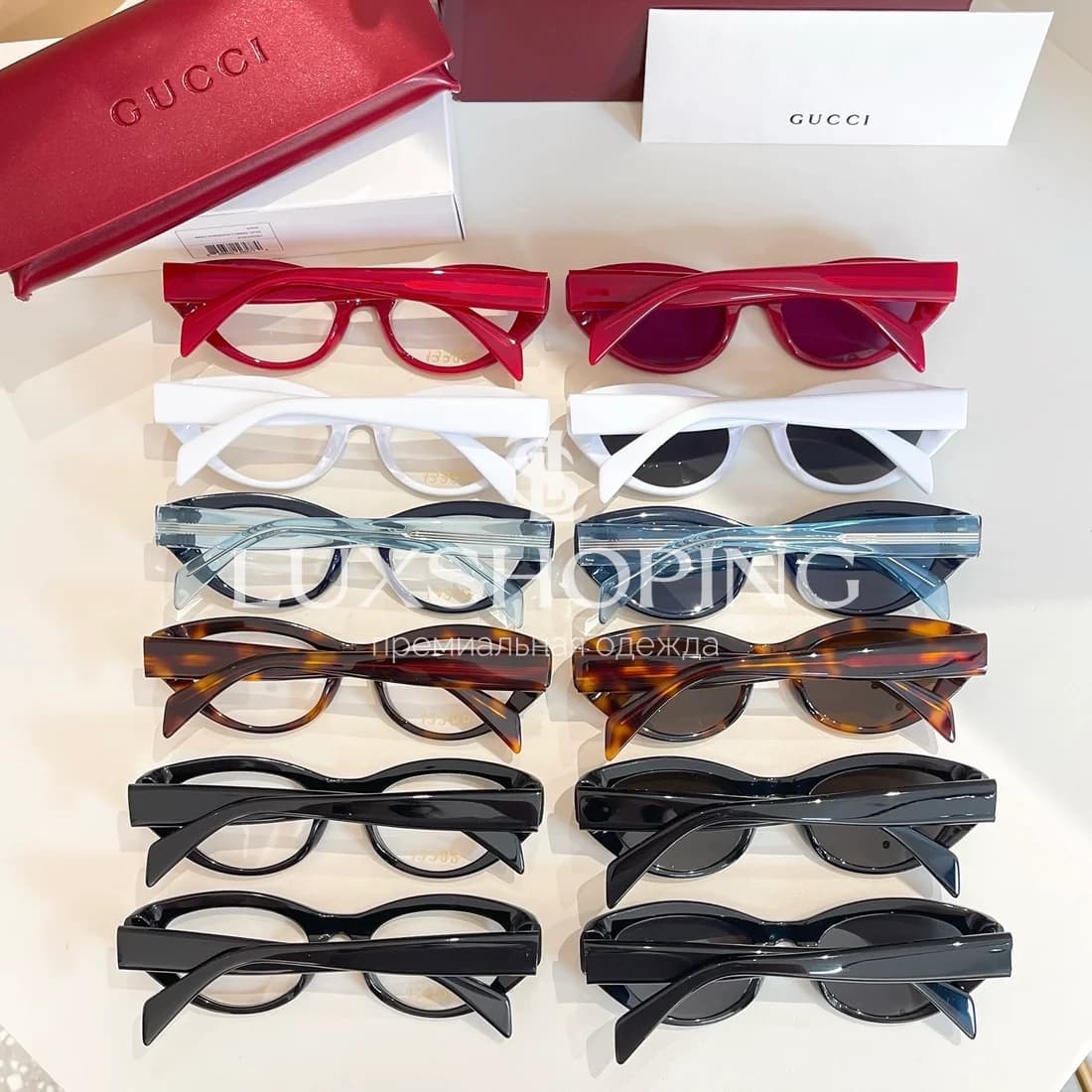Очки Gucci o14 - фото 3