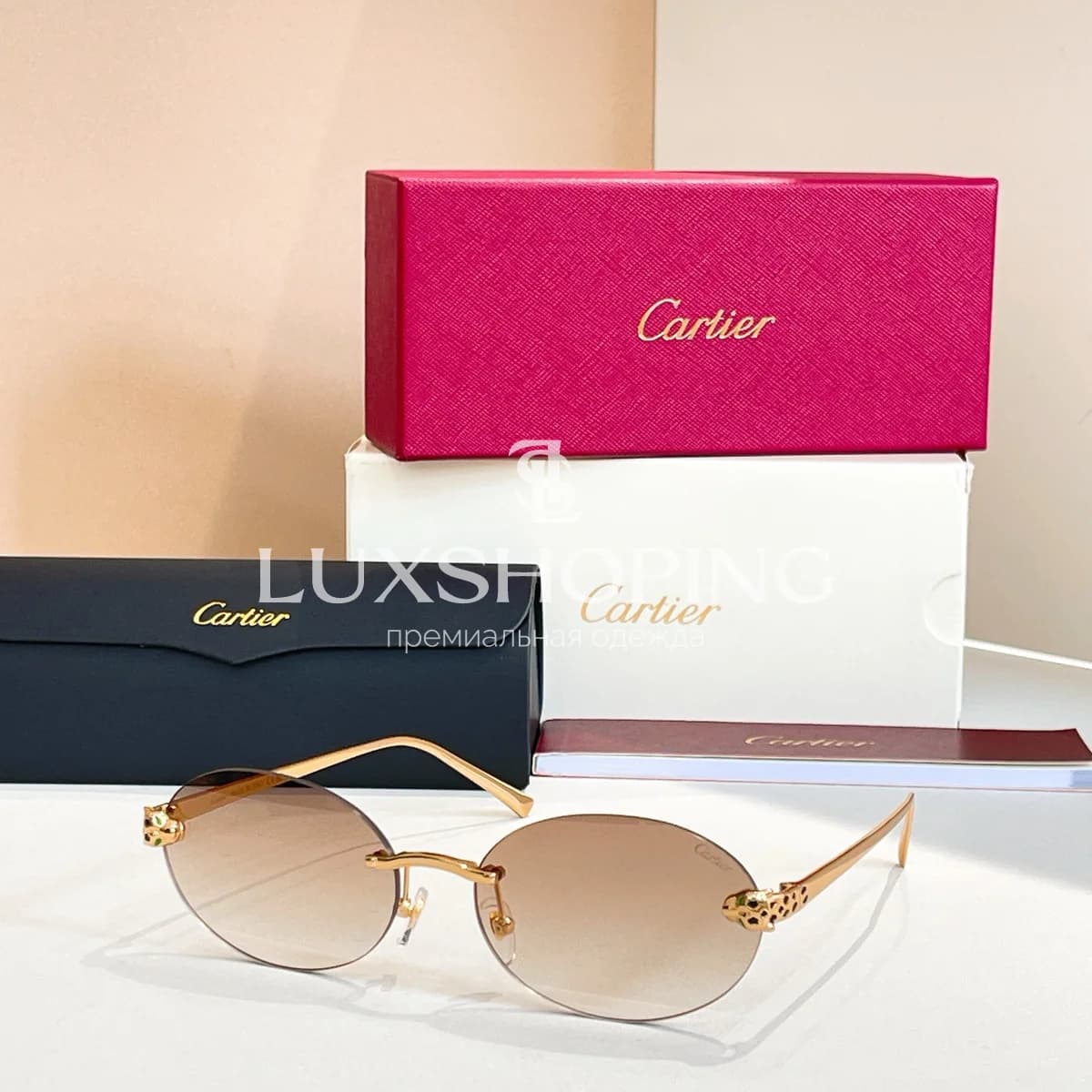 Очки Cartier o23 - фото 6