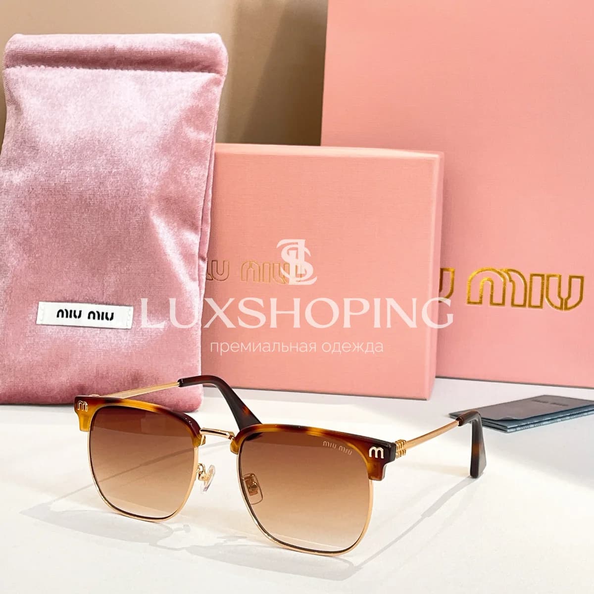 Очки Miu Miu o43 - фото 7