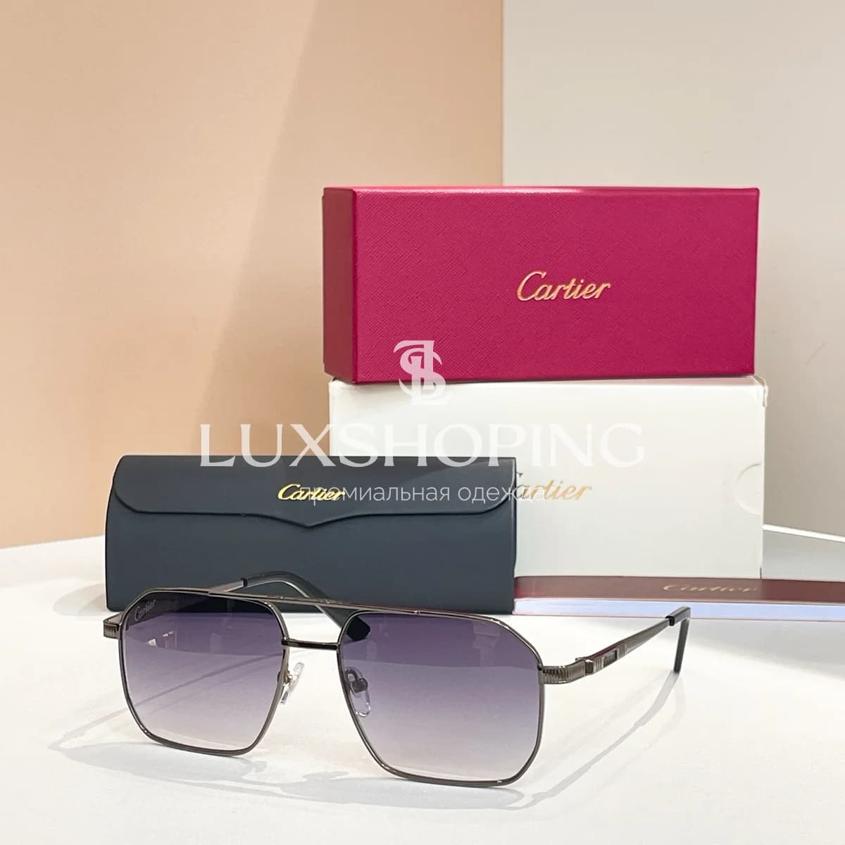 Очки Cartier o45 - фото 4