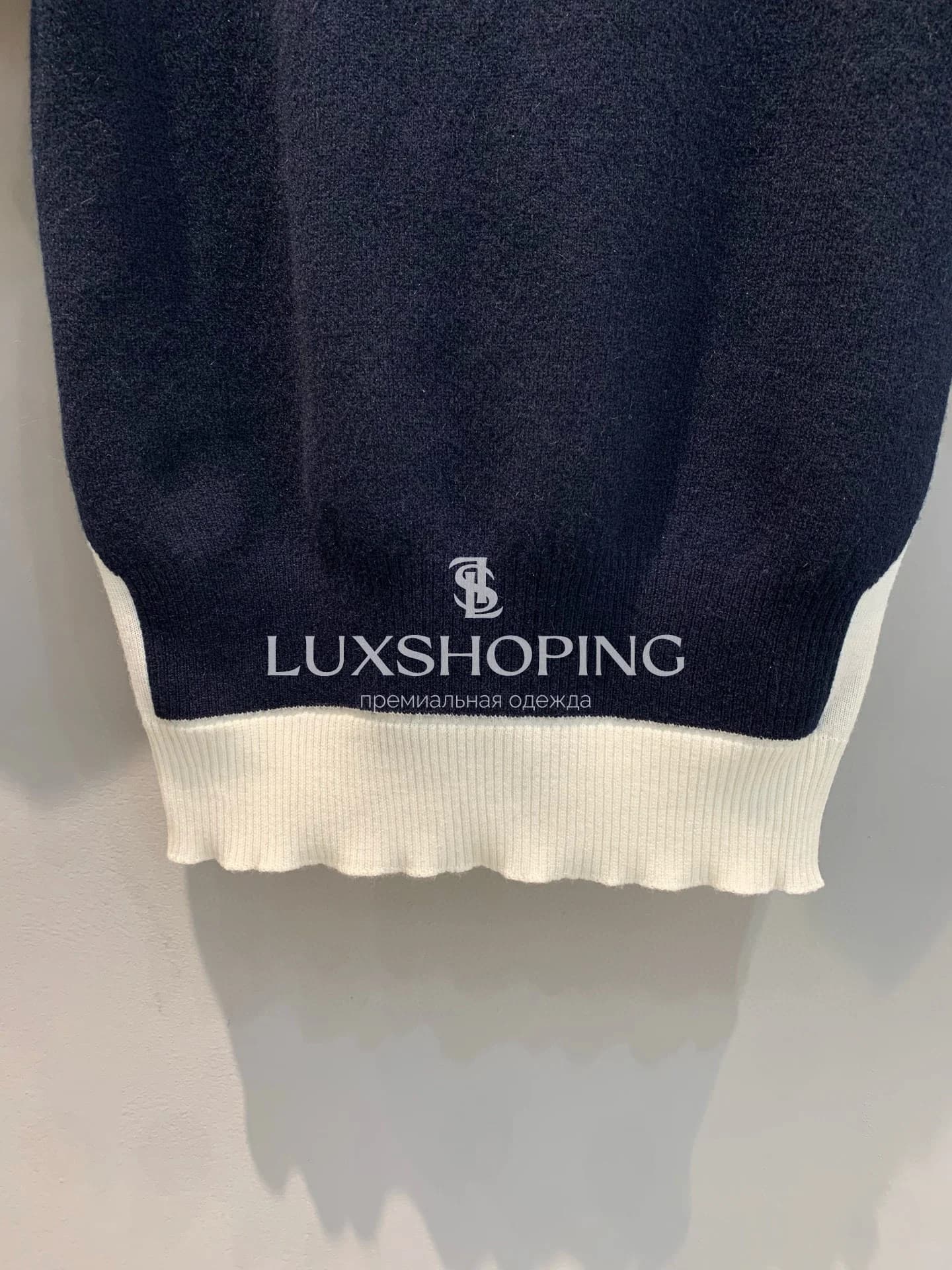 Джемпер Miu Miu с коротким рукавом из кашемира и шерсти - фото 5