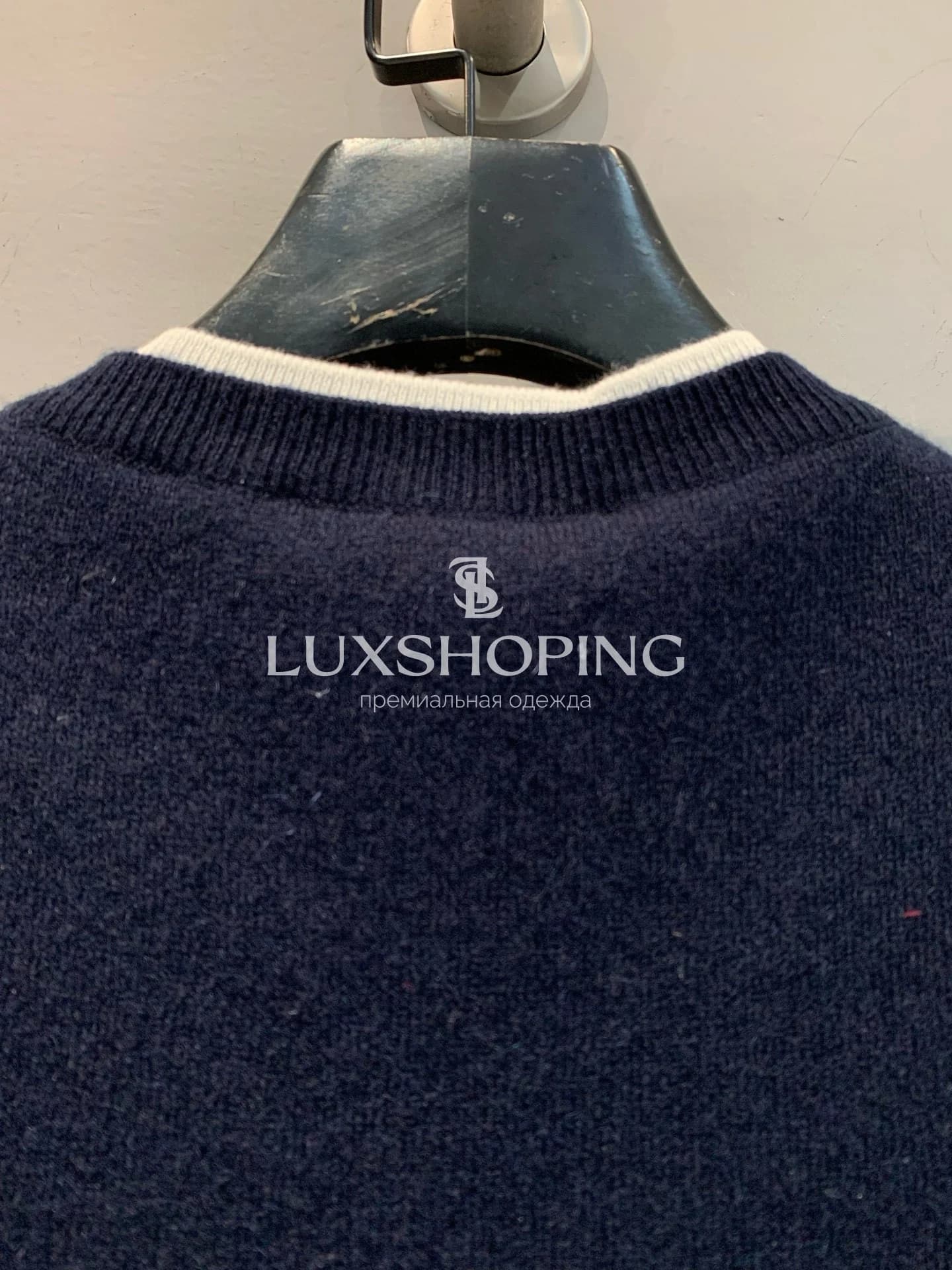 Джемпер Miu Miu с коротким рукавом из кашемира и шерсти - фото 8