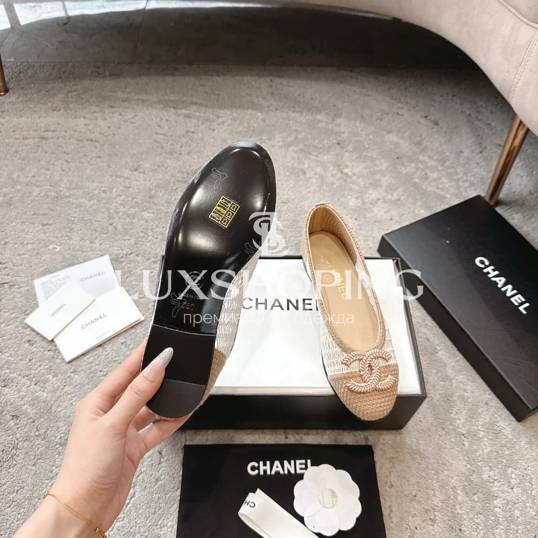 Балетки Chanel bal1 - фото 6