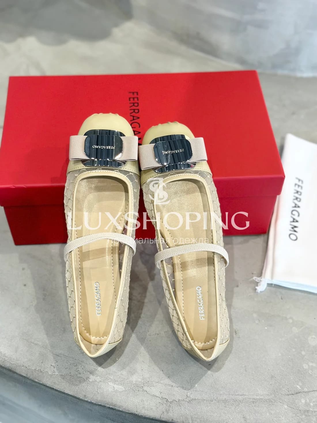 Балетки Ferragamo bal14 - фото 2