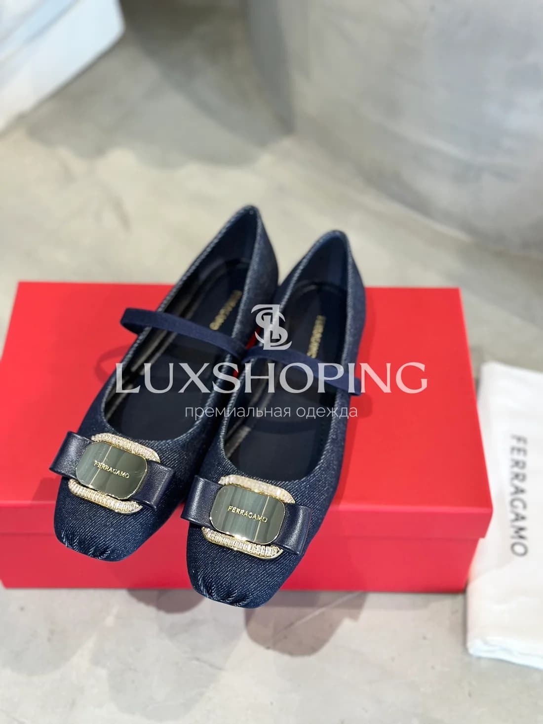 Балетки Ferragamo bal16 - фото 4