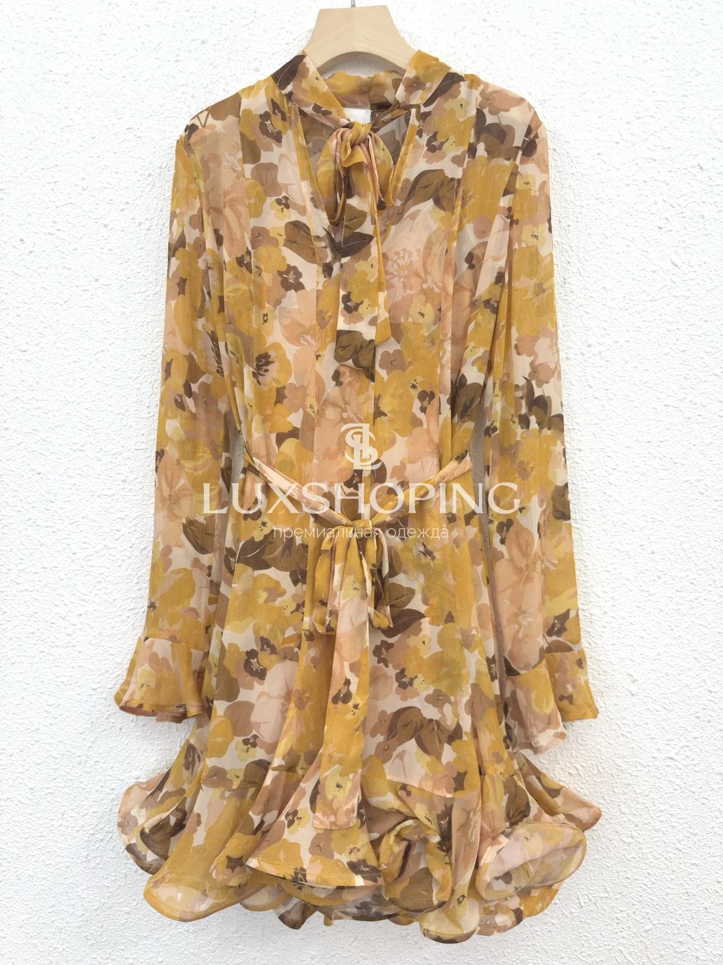 Zimmermann платье с принтом 'Цветочная гармония' - фото 4