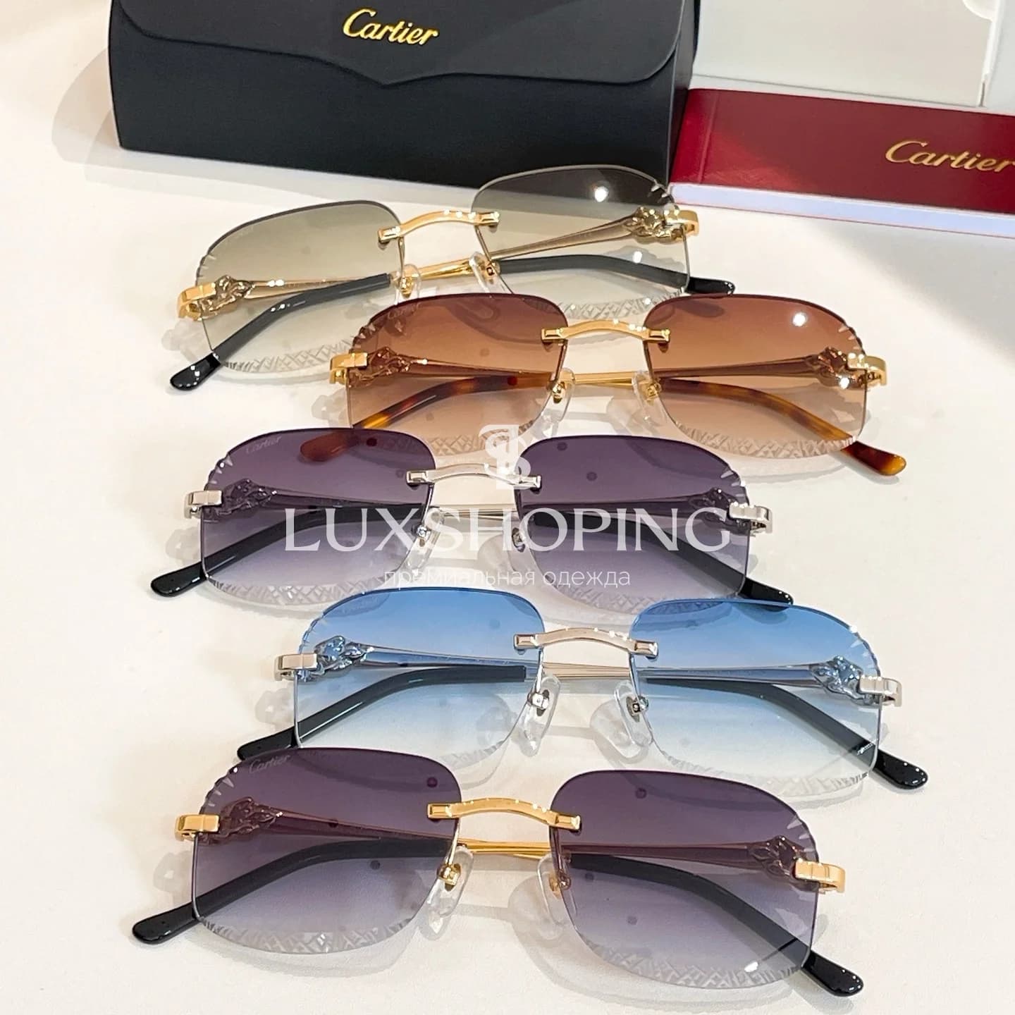 Очки Cartier CT0434S - фото 2