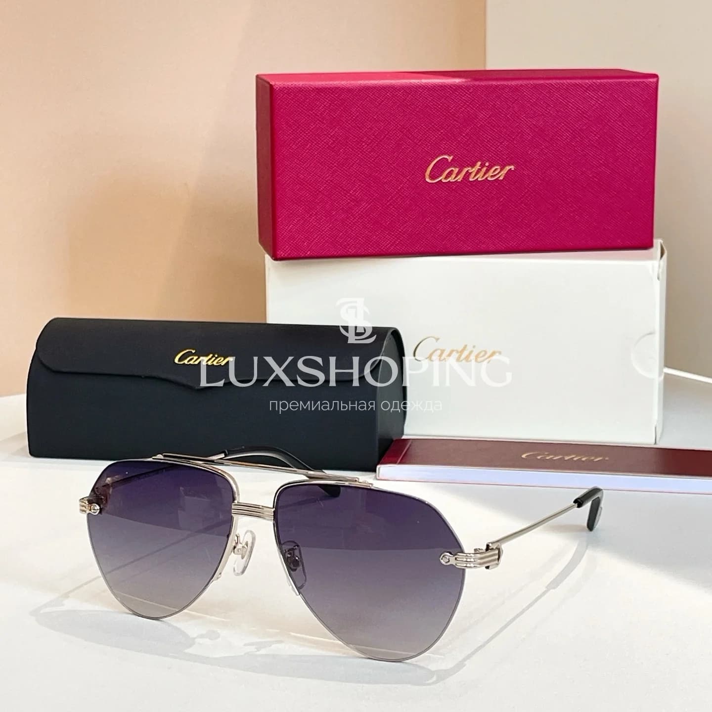 Очки Cartier CT0437S - фото 8