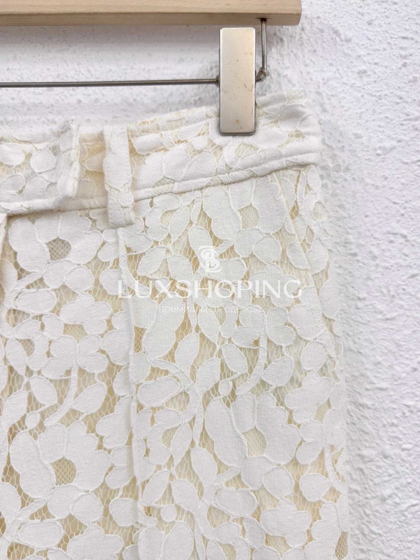 Комплект Zimmermann "Illuminate" из кружева: укороченный жакет и брюки - фото 14