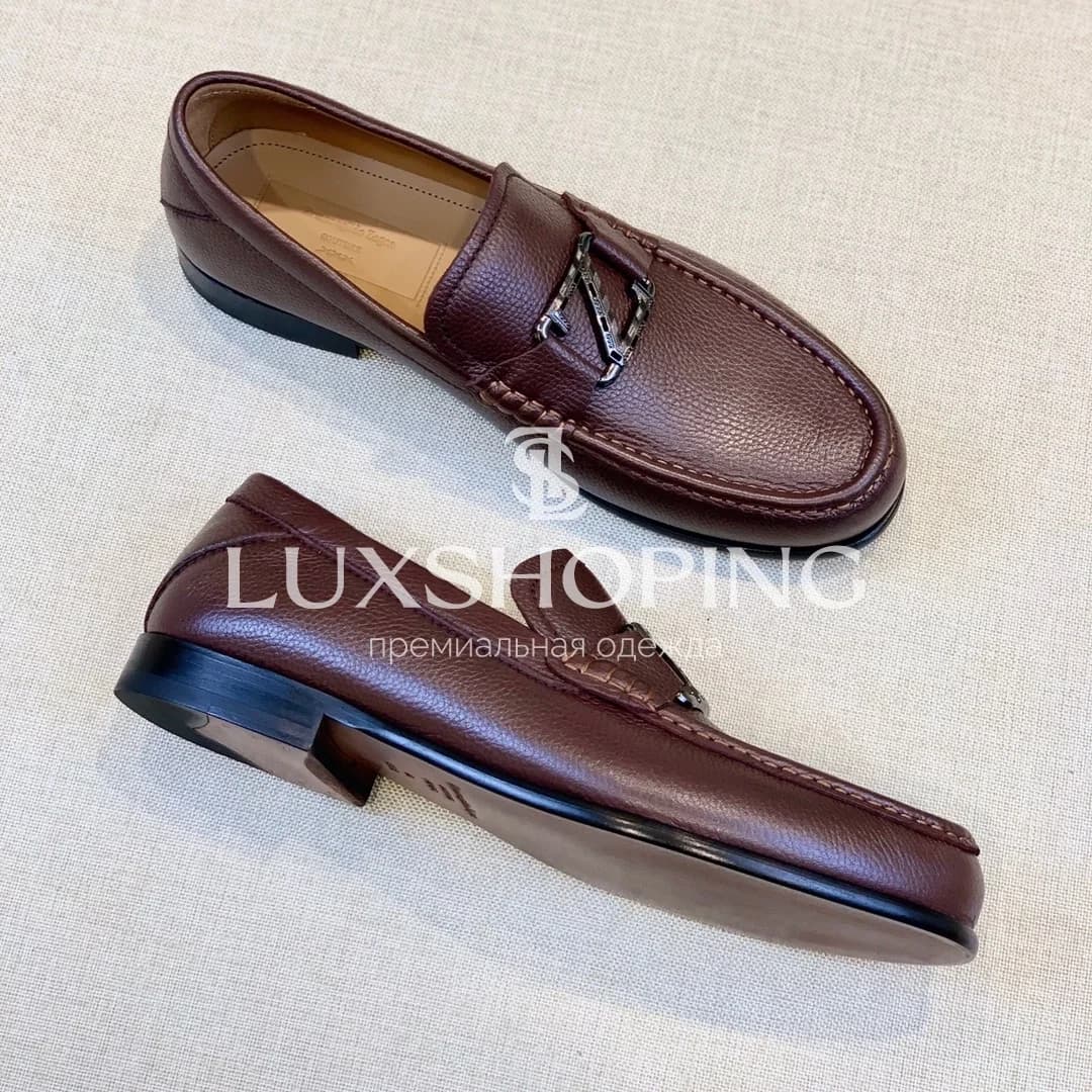 Коричневые мокасины Zegna - фото 2