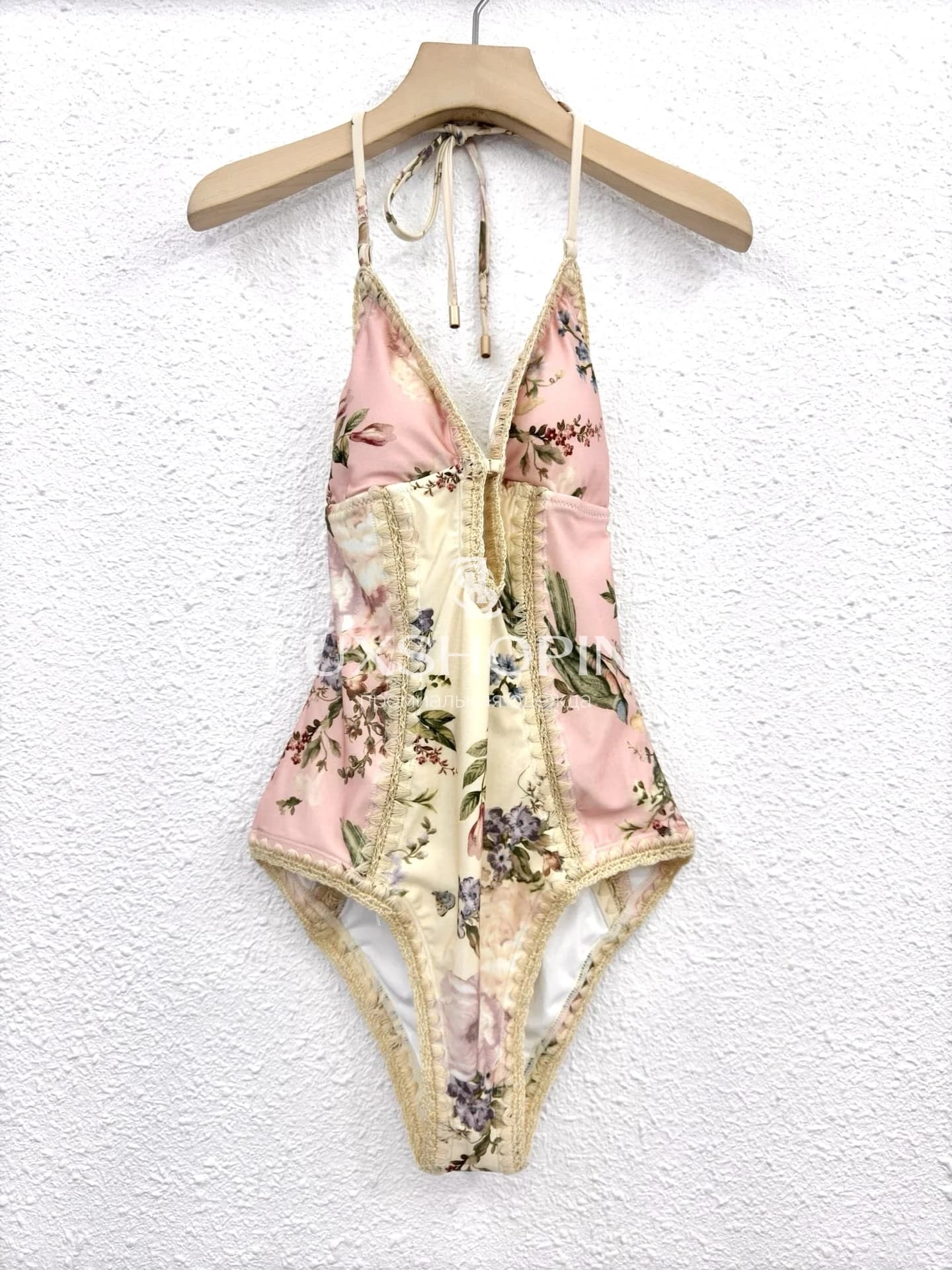 ZIMMERMANN Waverly Keyhole Crochet One-Piece Swimsuit - фото 16