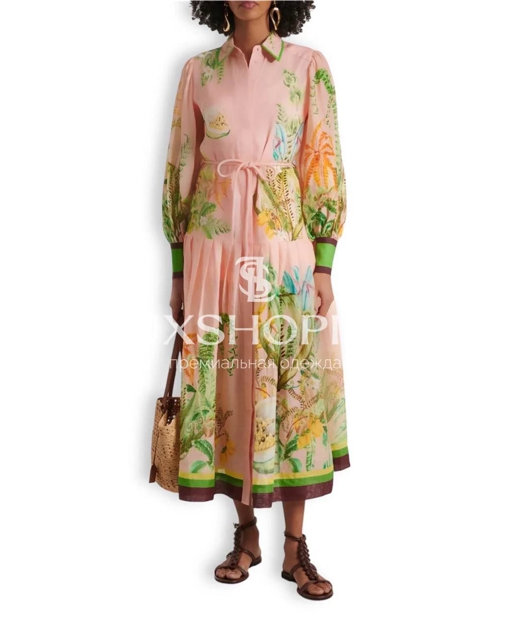 Льянное платье Alemais s84