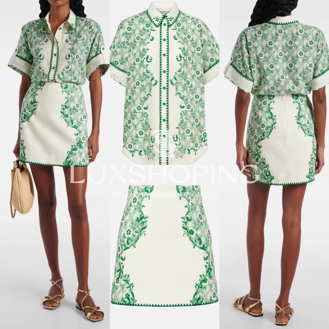 Льяной костюм Alemais s85 - фото 6