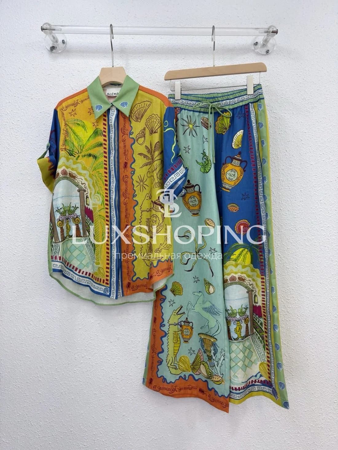 Льяной костюм Alemais s86 - фото 2