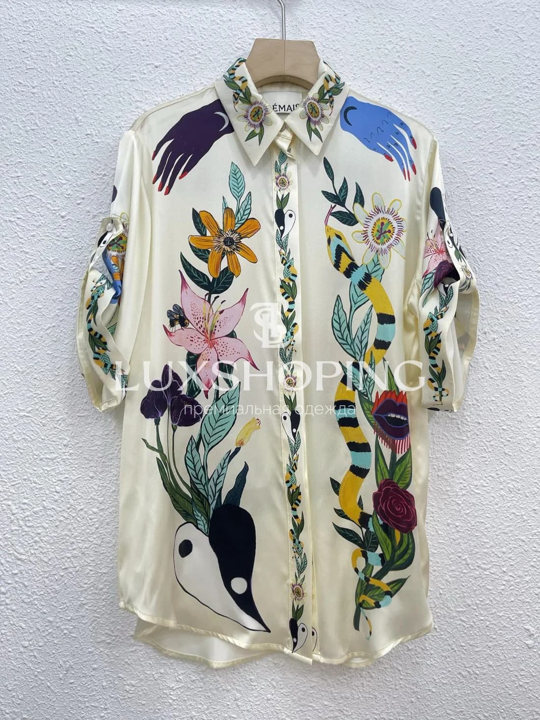 Шелковый костюм Alemails s88 - фото 3