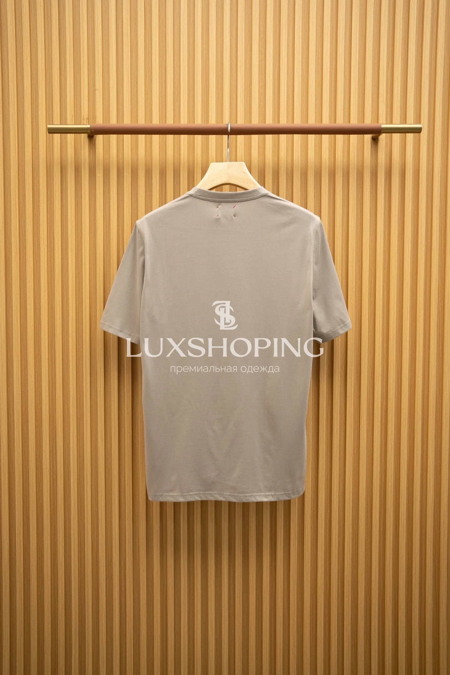 Футболка Kiton2025/SS Бежевый Мираж - фото 5