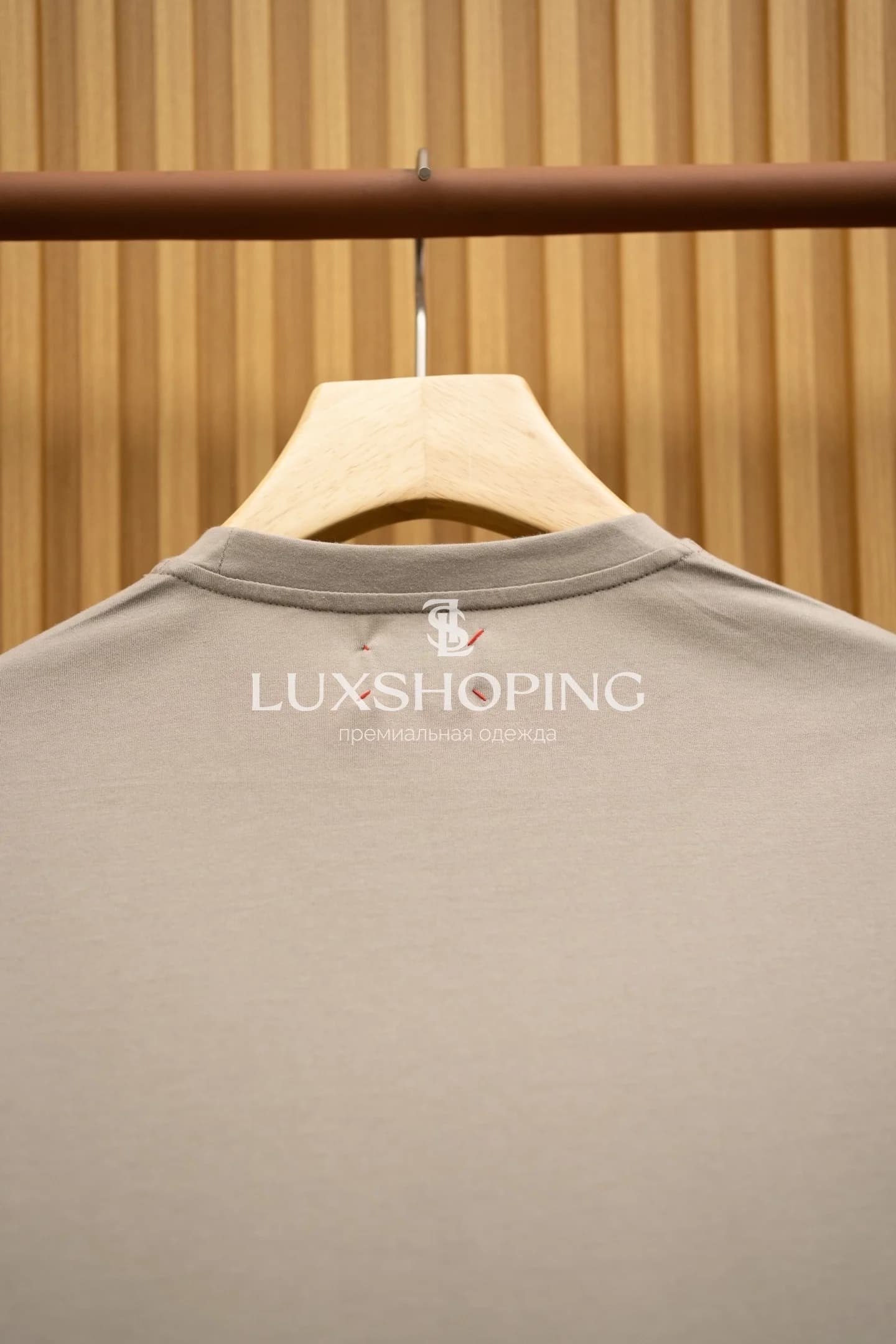 Футболка Kiton2025/SS Бежевый Мираж - фото 6