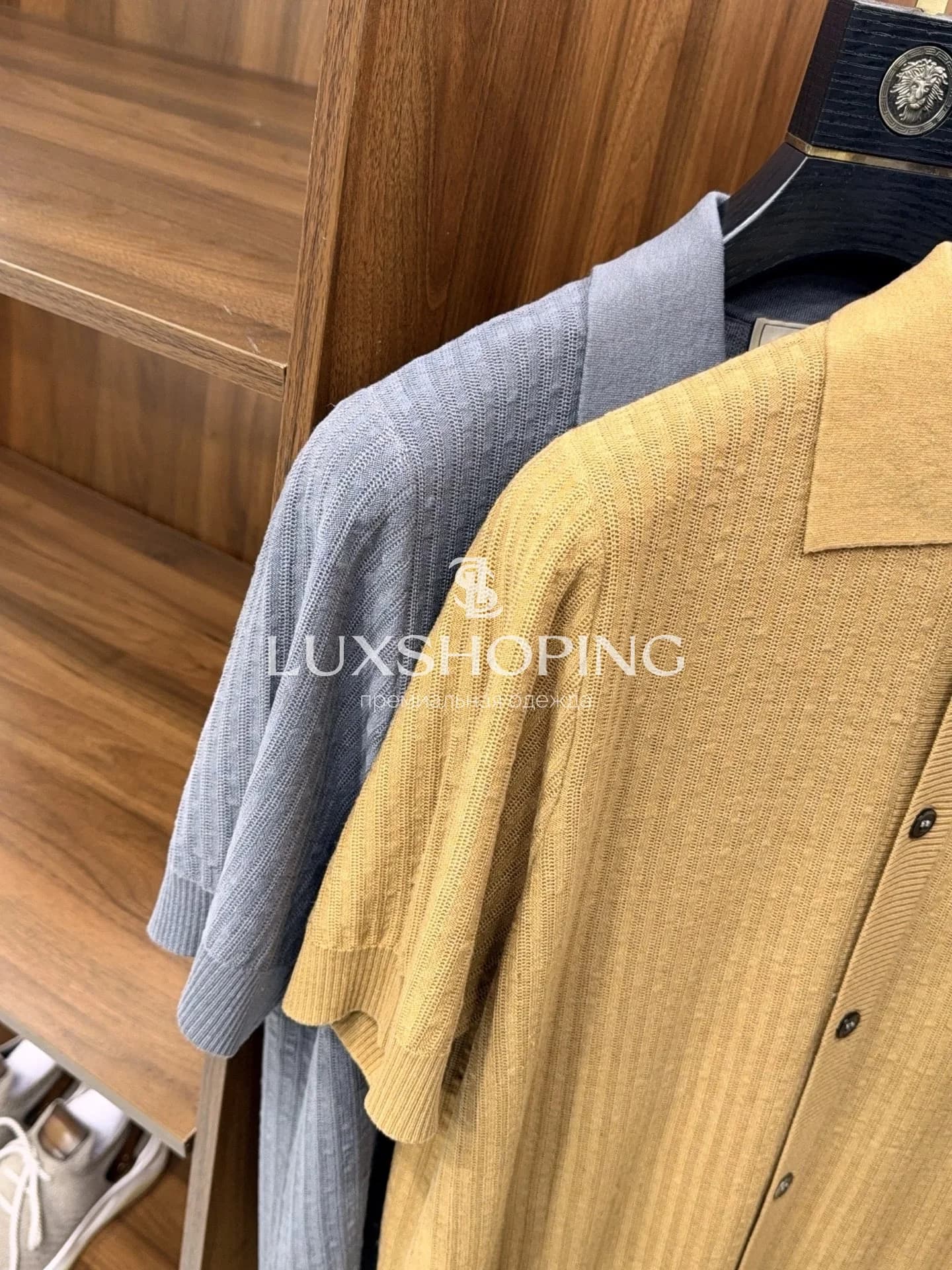 Кардиган Hermes Серый Лён и Шёлк - фото 4