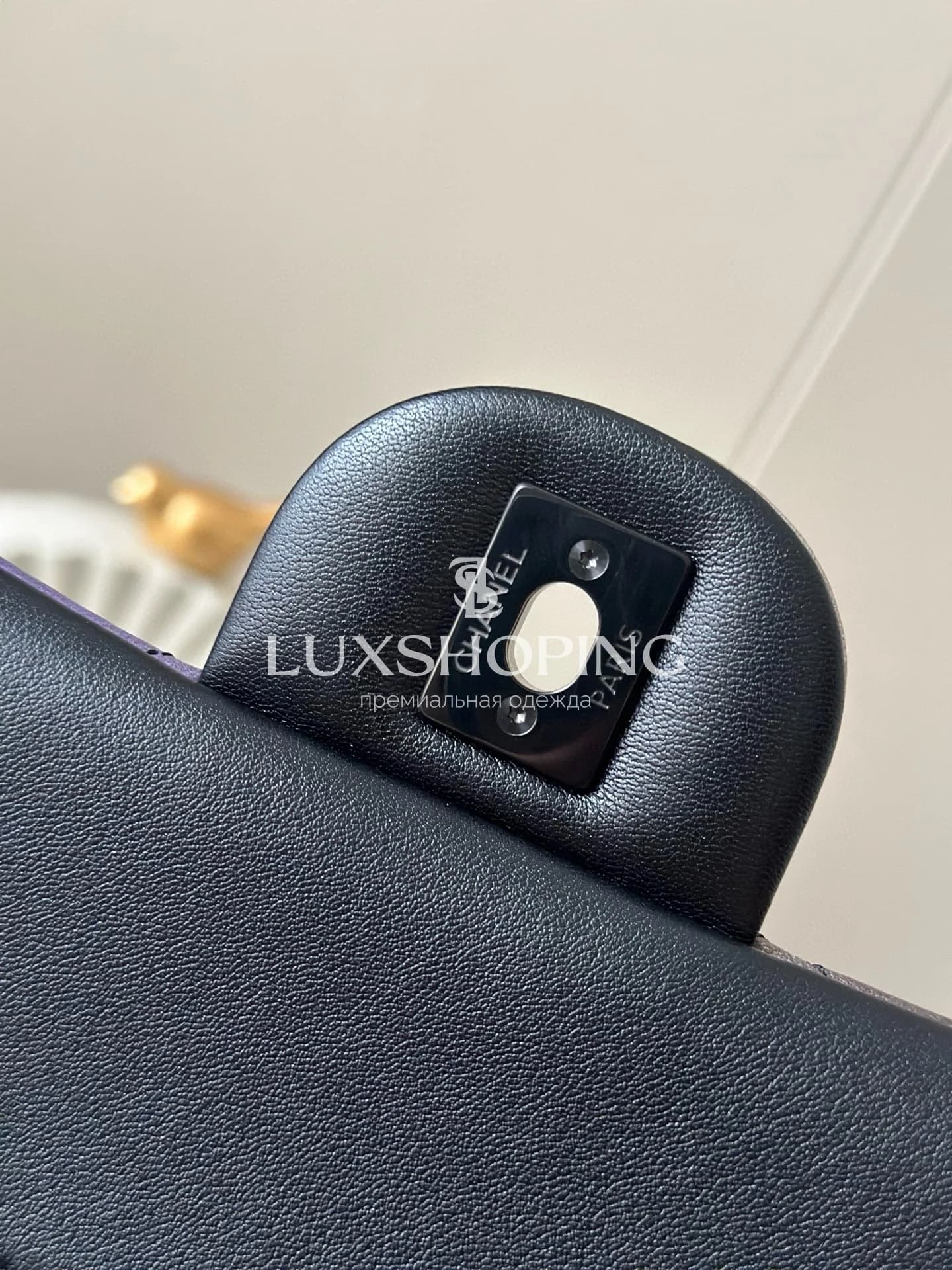 CHANEL Сумка Ombre Medium Double Flap Black 25 см (medium) - фото 9