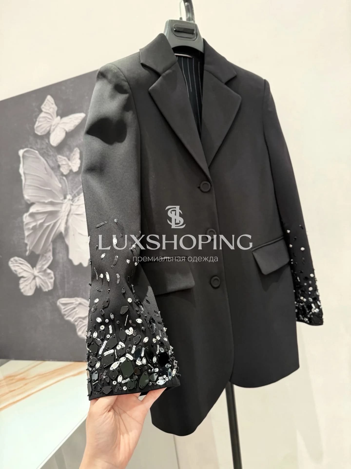 Костюм Ermanno Scervino Mingjing All Black - фото 8