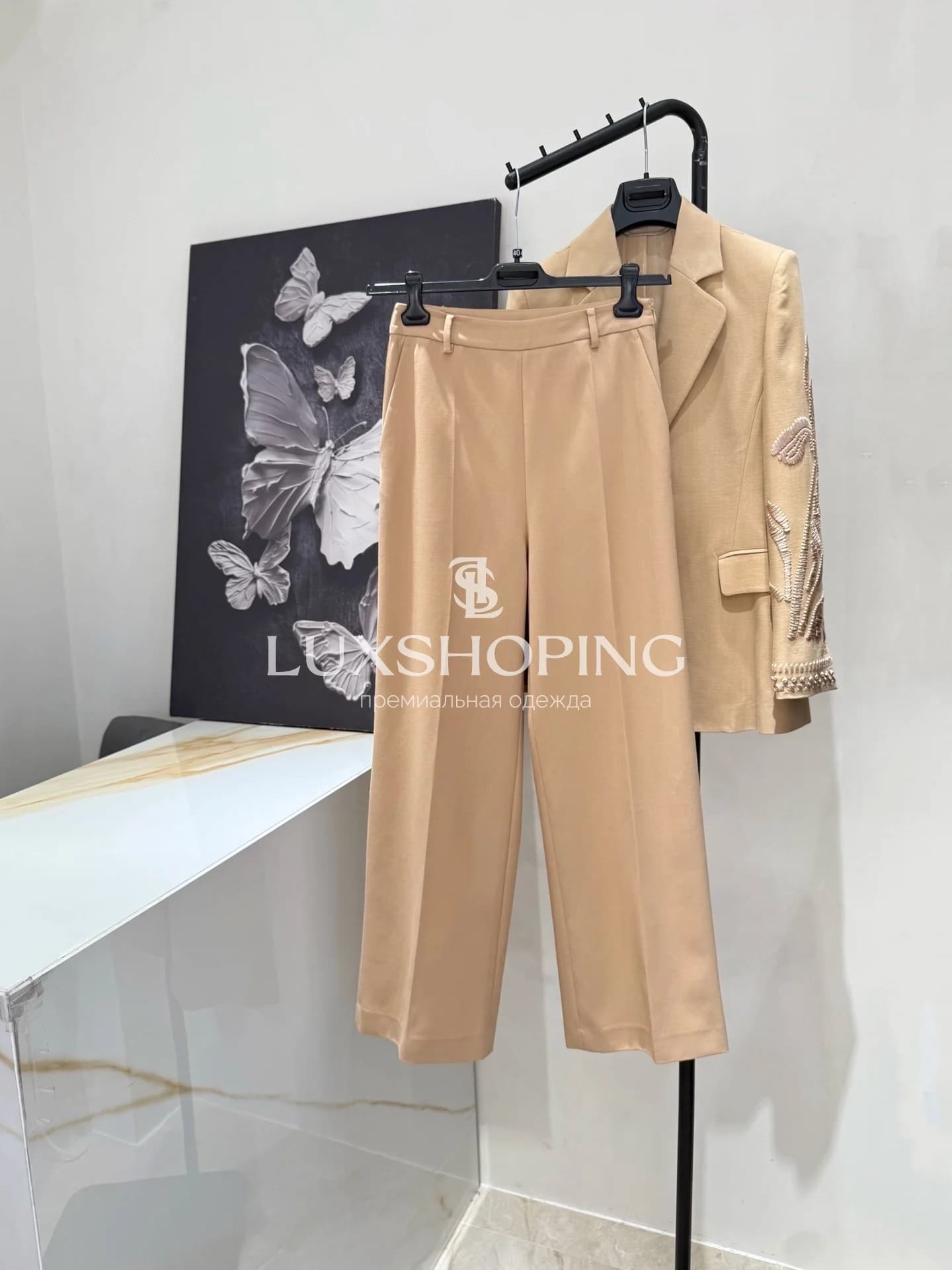 Костюм Ermanno Scervino Кружевной - фото 8