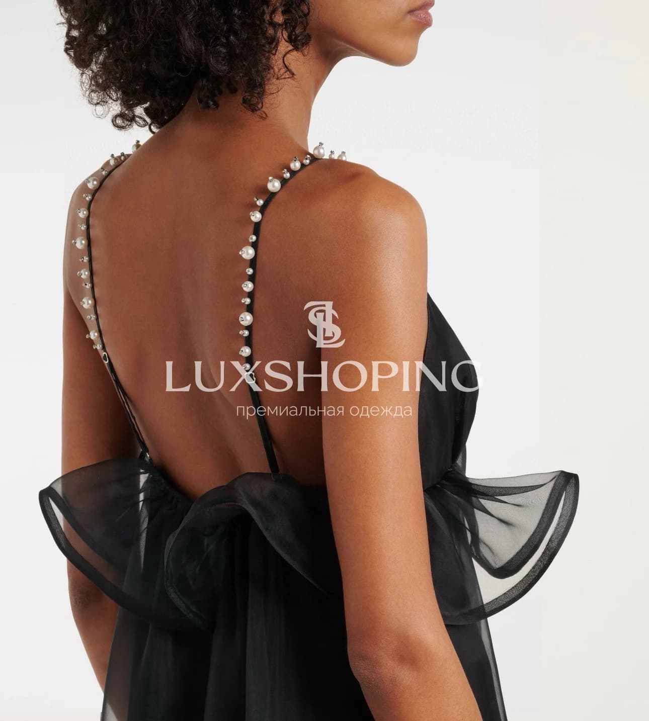 Zimmermann — Черное Платье Crush Embellished Maxi Dress - фото 3